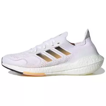 Adidas UltraBoost 22 Heat.RDY White Flash Orange Мужские кроссовки Cloud-White Core-Black GZ0129 40