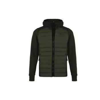 Adidas Varilite Hybrid Down Jacket Зимняя версия Мужские куртки Cargo-Green Night-Sky CY8722 XS