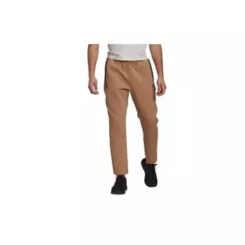 Adidas Warm-Up Knit Pants Мужские брюки Картон-желтый GU1763 M