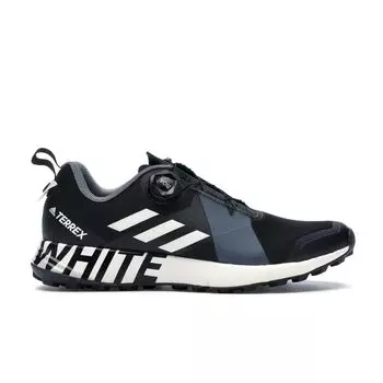 Adidas White Mountaineering x Terrex Two Boa Черные мужские кроссовки Footwear-White-Core-Black BB7743