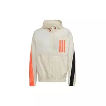 Adidas Wind Motion спортивная куртка с капюшоном мужская верхняя одежда Off-White H39836 L