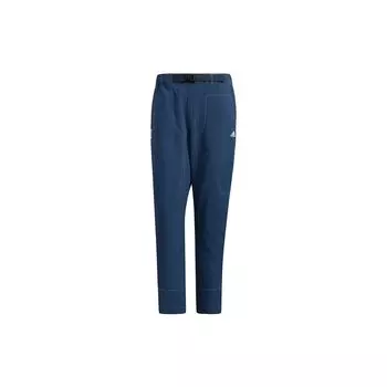 Adidas Джинсовые вязаные тренировочные брюки серии Wuji, мужские штаны, темно-синие, GP0895 L