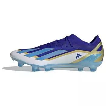 Adidas X Crazyfast Messi Elite FG Spark Gen10s Мужские кроссовки Blue Lucid-Blue Blue-Burst ID0710 39