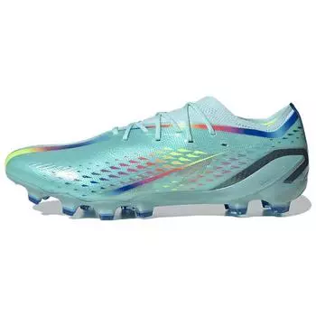 Adidas X Speedportal.1 AG Al Rihla Pack — Мужские кроссовки Clear Aqua Blue Solar-Red Power-Blue GW8424 41
