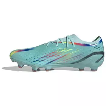 adidas X Speedportal.1 FG Al Rihla Pack - прозрачные кроссовки унисекс Aqua Blue Solar-Red Power-Blue GW8427 48