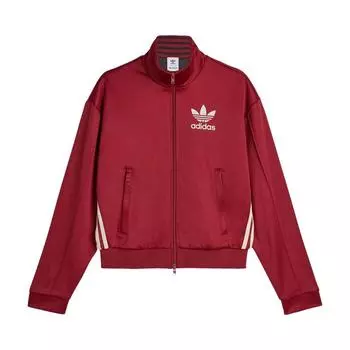 Adidas X Wales Bonner Track Top Collegiate бордовый женский топ красный JJ2933 S