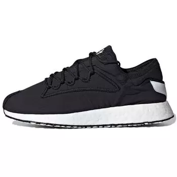 Adidas Y-3 Raito Racer 2 Черные кроссовки унисекс Cloud-White EH1435