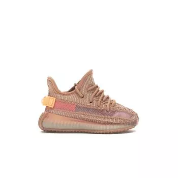 Adidas Yeezy Boost 350 V2 Infant Clay Детские кроссовки красные EG6881
