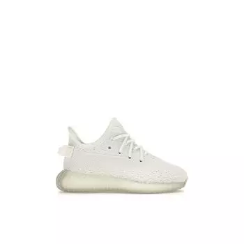 Adidas Yeezy Boost 350 V2 Infant Кремово-белые детские кроссовки Core-White BB6373