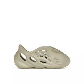 Adidas Детские кроссовки Yeezy Foam Runner Kids Stone Salt коричневые HP5341 35
