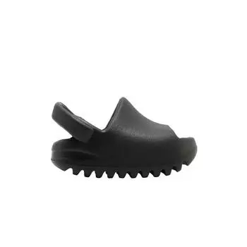 Adidas Yeezy Slides Infants Dark Onyx Детские кроссовки черного цвета ID5106 20