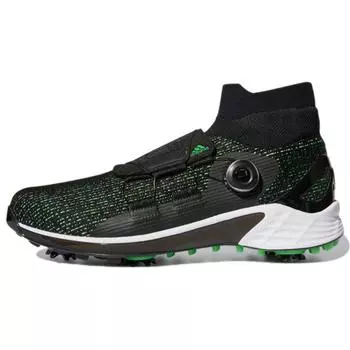 Adidas ZG21 Motion Primegreen BOA Mid Black Screaming Green Мужские кроссовки Core-Black Cloud-White H68592 41