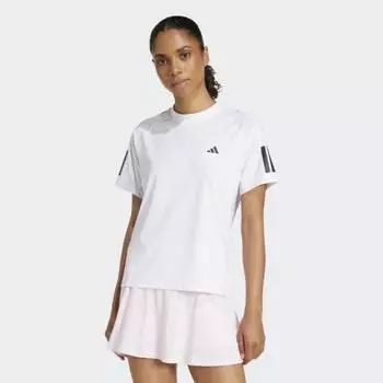 Adidas Женская функциональная клубная футболка Клубная футболка Теннисная футболка с коротким рукавом AXS