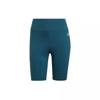Adidas Женские облегающие шорты для тренировок, бирюзовые HA6553 XL
