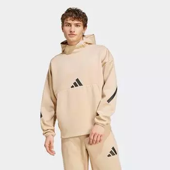 Adidas Zne. Толстовка с капюшоном на молнии Magic Beige Jj4894 AS