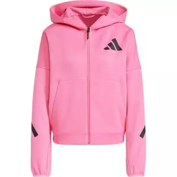 Адидас ЗНЕ. True Healing Series FW24 Куртка с капюшоном на молнии Женская куртка Pulse-Magenta JD3989 S