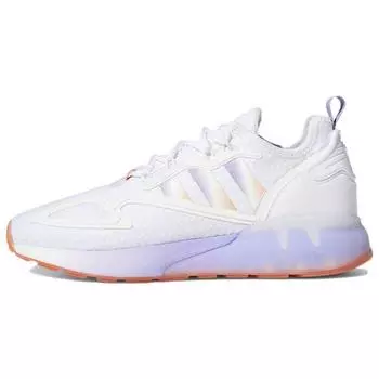 adidas ZX 2K Boost Gradient Purple Женские кроссовки White Cloud-White Light-Purple GV7760 36