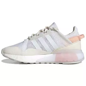 Adidas ZX 2K Boost Pure White Blush Женские кроссовки Core-White Grey-One Chalk-White G55514 37