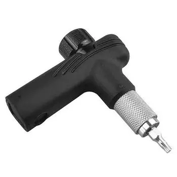 Adjustable Bike Torque Wrench 4/5/6Nm Torque T Wrench Portable Bicycle Maintenance Kit Bicycle Accessories чёрный