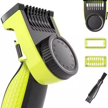 Регулируемый защитный гребень для Philips OneBlade QP2520 QP2530 QP2630 QP2620 QP2510 QP2521 QP6510, профессиональный триммер с лезвиями и 14 установками длины от 0,4 до 10 мм 4pcs/set