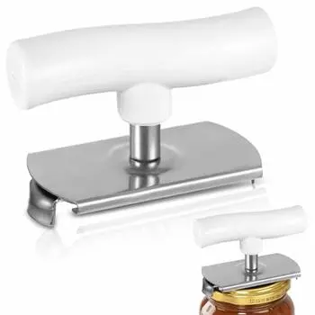 Adjustable Lid Opener Compact And Lightweight For Easy Handling Sturdy And Durable Manual Can Opener чёрный
