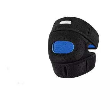 Adjustable Patella Protect Band Shock Absorption Knee Compression Sleeve Running Cycling