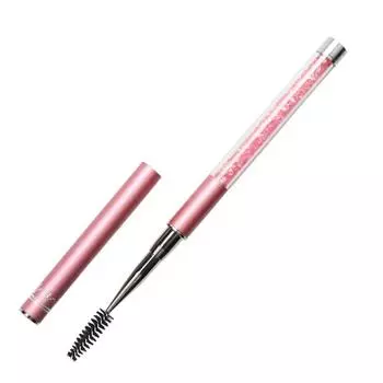 Adjustable Radian Spiral Mascara Brush with Cap Tube Eyelash Brush Grafting Mascara Brush Women