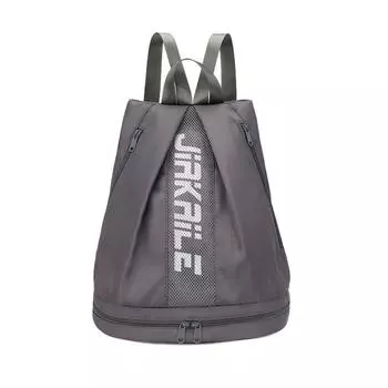 Adjustable Straps Fitness Storage Pouch Large Capacity Nylon Sport Daypack Gym Backpack Students