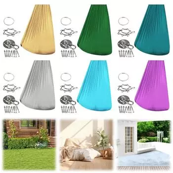 Adjustable Swing Calming Compression Therapy Swing Hammock Indoor and Outdoor Therapy Cuddle Swing for Autism Aspergers ADHD G