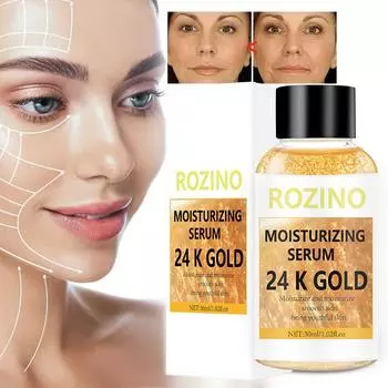 Advanced Formula 24k Gold Essence Liquid сужает поры Увлажняющая сыворотка с гиалуроновой кислотой 30 мл 30ml