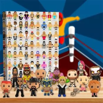 Адвент-календарь WWE 2024 года — с 24 маленькими дверцами One Size
