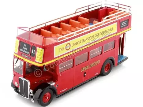 AEC Regent RT Open Top London Transport 1950 Red ixo/Ixo красный
