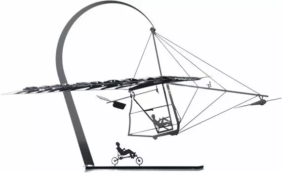 Aerobase human powered airplane Condor 77 H002 1/144