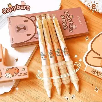 Aesthetic Propelling Pencil Kawaii Automatic Pencil Creative Capybara Mechanical Pencil Architect random 1pc