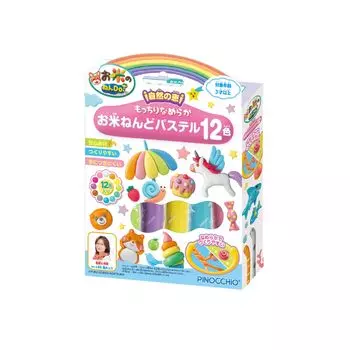 AGATSUMA Rice Clay 12 soft and smooth rice clay pastels Do!