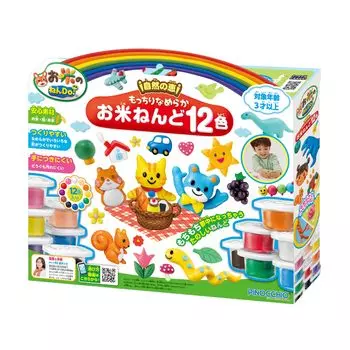 AGATSUMA Rice Clay Springy and Smooth Rice Clay 12 Colors 4971404321052 Do!