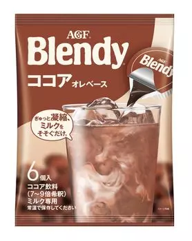 AGF Blendy Potion Cocoa Ale Base 6 шт. x 12 пакетиков [Молочный какао] [Концентрированный]