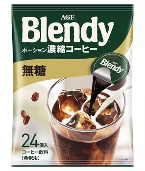 AGF Blendy Potion Концентрированный кофе без сахара [Iced Coffee] 24 шт. (х 1)