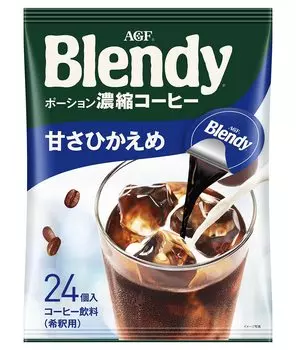 AGF Blendy Potion Концентрированный кофе с низкой сладостью 24 шт. [Кофе со льдом] [Кофейное зелье]