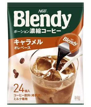 AGF Blendy Potion Концентрированный кофейный напиток с карамельной рудой 24 шт. x 2 пакета [Кофе со льдом] [Кофейное зелье]