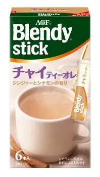 AGF Blendy Stick Chai Tea Ore 6 бутылок x 6 коробок [Молочный чай] [Черный чай в пачках]