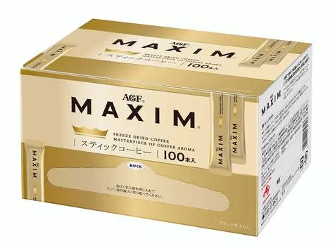 AGF Maxim Stick Black 100 бутылок [Stick Coffee] [Растворимый кофе]