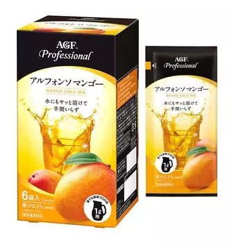 AGF Professional Alphonso Mango 1 л 6 пакетов