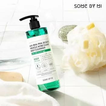 AHA-BHA-PHA 30 Days Miracle Acne Clear Body Cleanser(Body Wash) 400g