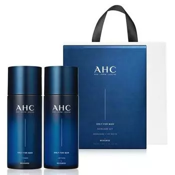 AHC Only for Men skin care 2 types + shopping bag set, 1 set