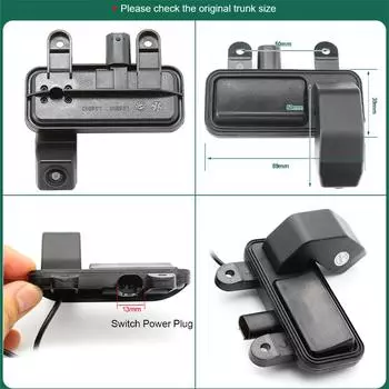 AHD Reverse Backup Trunk Handle Camera For Benz E Class E200 E260 E300 2010-2015