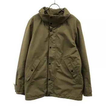 AIGLE GORE-TEX Logo patch Zip jacket M khaki Outdoors Men s Used