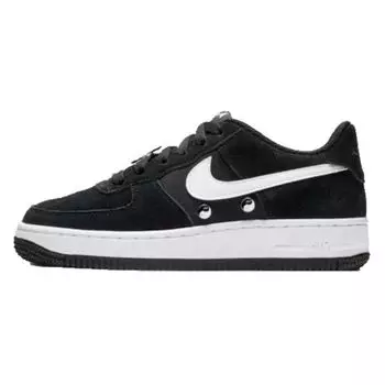 Air Force 1 Low GS Have A Nike Day — Детские кроссовки черные, белые BQ8273-001