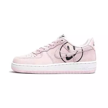 Air Force 1 Low PS Have a Nike Day - Розовые детские кроссовки Pink-Foam Black White BQ8274-600 35