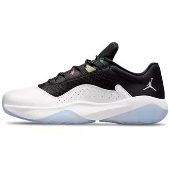Air Jordan 11 CMFT Low White Black Мужские кроссовки Ghost-Green Metallic-Silver CW0784-104 40